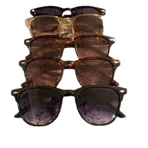 Retro oval sunglasses